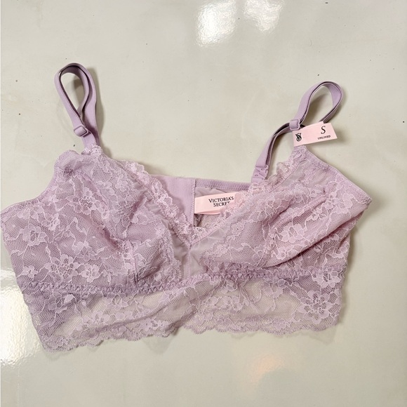 Victoria's Secret Other - Victoria's Secret Light Lavender Lace Bralette
